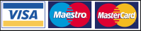 visa maestro mastercard logos